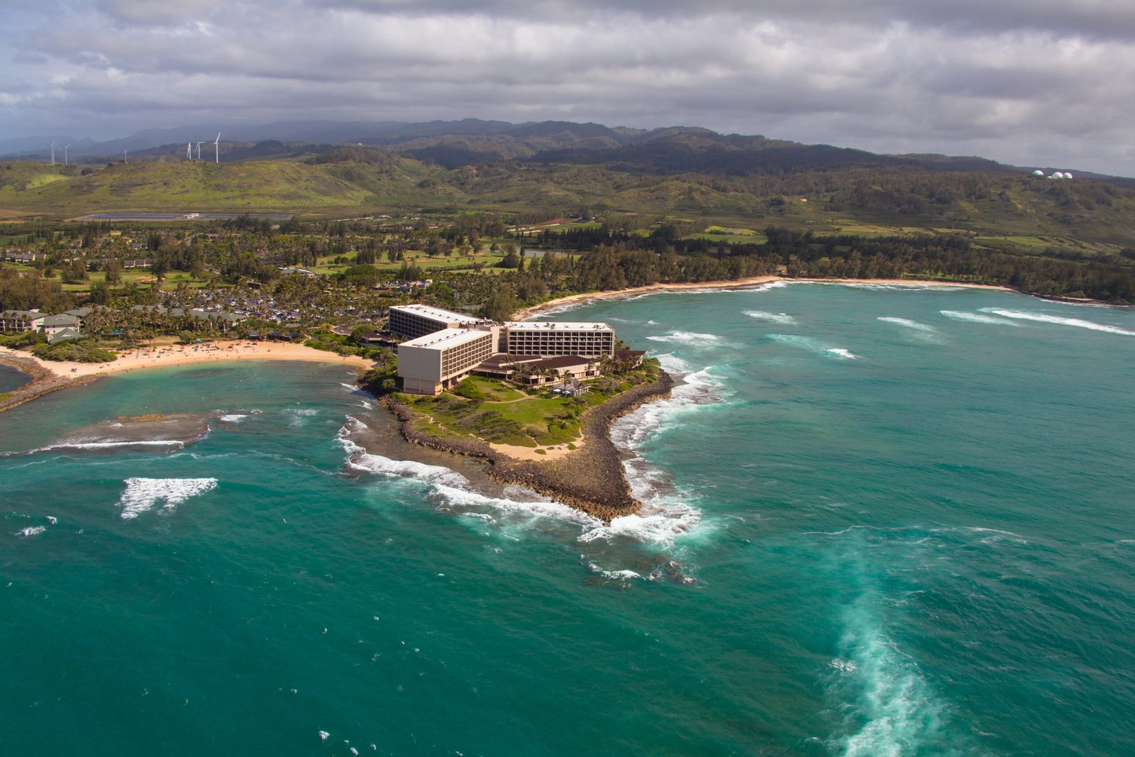Aerial,View,Of,Beautiful,Oahu,Coastline